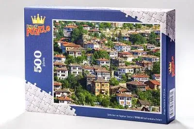 Şehirler ve Yapılar Serisi - Safranbolu Evleri 500 Parça Puzzle