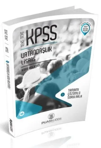 Puan KPSS Text Text Vatandaşlık Konu Anlatımlı 2017