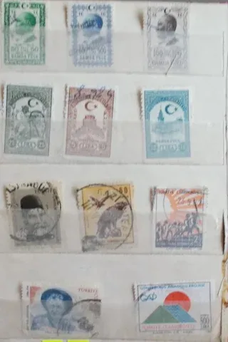 Koleksiyon Pul (11 Adet)