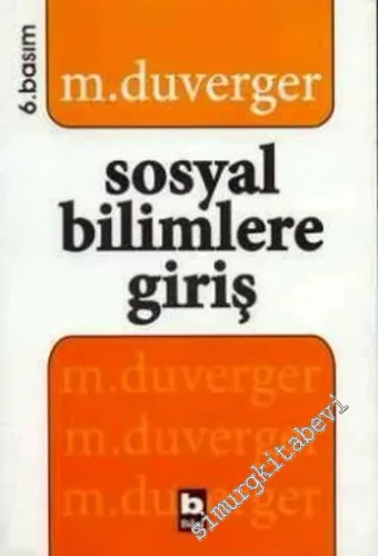 Sosyal Bilimlere Giriş -        2002