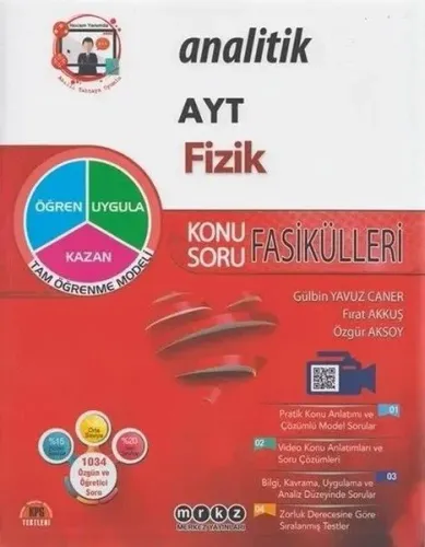 Merkez Yayınları AYT Analitik Fizik Konu Soru Fasikülleri