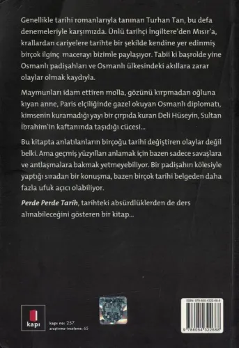 Perde Perde Tarih M.Turhan Tan Kapı Yayınları %50 indirimli