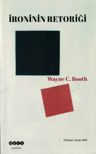 İroninin Retoriği Wayne C.Booth Hece Yayınları %40 indirimli