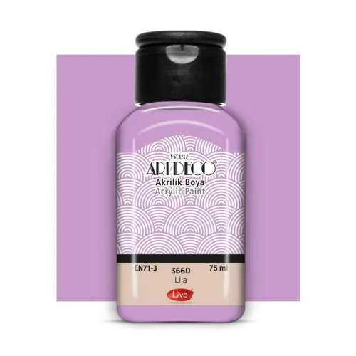 Artdeco Akrilik Boya 75ml Lila 3660
