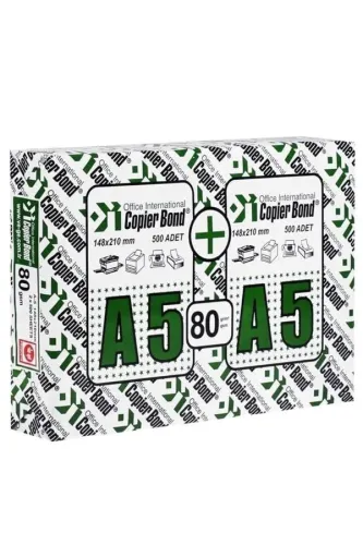 VE-GE COPİER BOND A5 1000 li FOTOKOPİ KAĞIDI