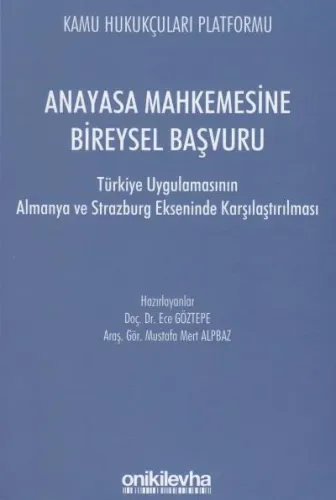 Anayasa Mahkemesine Bireysel Başvuru