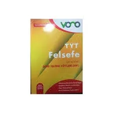 VONO TYT FELSEFE DERS İŞLEME FÖYLERİ (DİF)