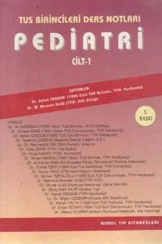 Tus Birincileri Ders Notları Pediatri Cilt : 1