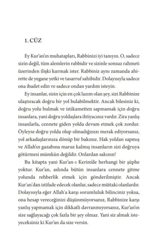Kur'an-ı Kerim'den Süzülen Hakikatler