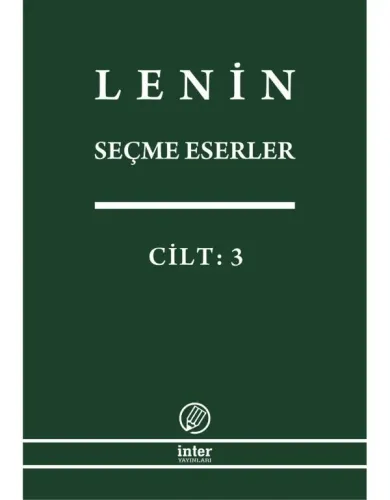 Seçme Eserler Cilt 3