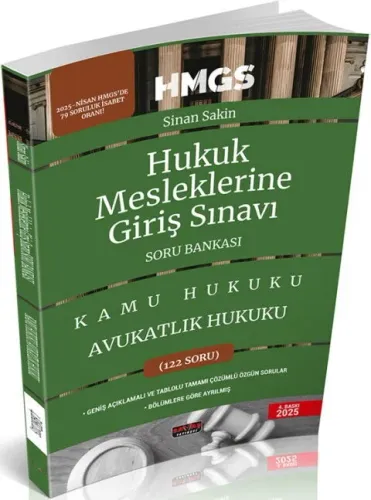 Savaş Yayınları 2025 HMGS Avukatlık Hukuku Soru Bankası