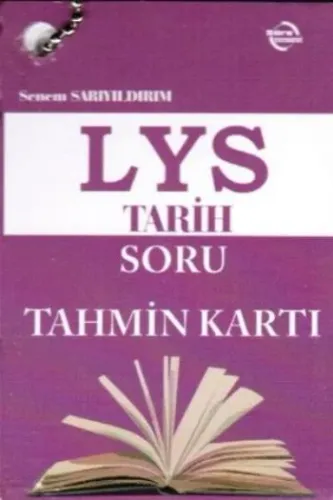 Süre LYS Tarih Cep Kart (Soru Tahmin Kartı)
