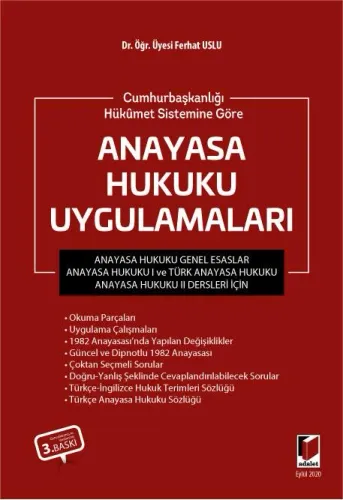 Anayasa Hukuku Uygulamaları