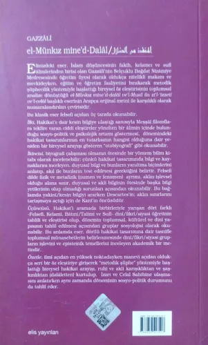 el-Münkız mine’d-Dalal İmam Gazali Elis