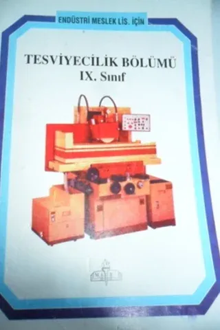 Tesviyecilik Bölümü IX. Sınıf