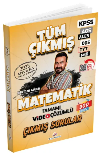 Dizgi Kitap Yayınları 2026 Matematik Tüm Sınavlar Tamamı Video Çözümlü Çıkmış Sorular