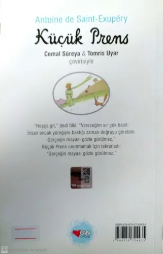 Küçük Prens Antoine De Saint-Exupery Can Çocuk %50 indirimli