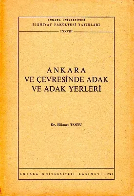 Ankara ve Çevresinde Adak ve Adak Yerleri