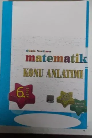 6. Sınıf Matematik Konu Anlatımlı