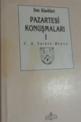 Pazartesi Konuşmaları I