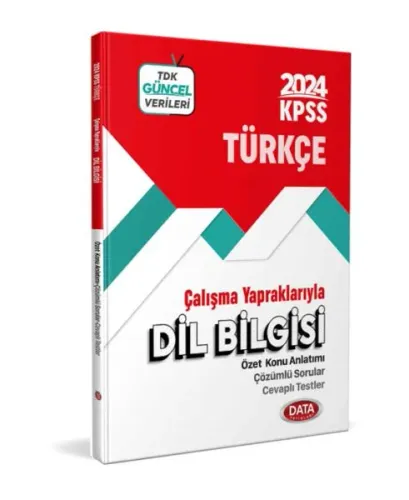 Data Yayınları 2026 KPSS Dil Bilgisi Çalışma Notları ve Testleri