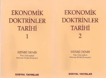 Ekonomik Doktrinler Tarihi (2 Cilt)