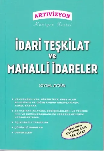 İdari Teşkilat ve Mahalli İdareler