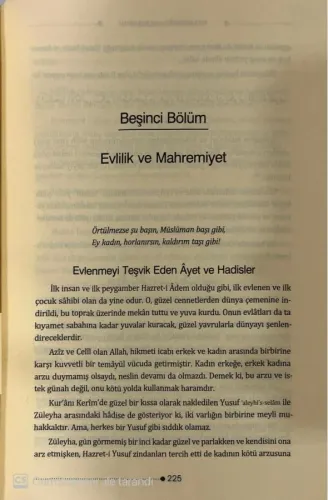 Sohbet Tadında Evlilik Ehliyeti Kadın İlmihali