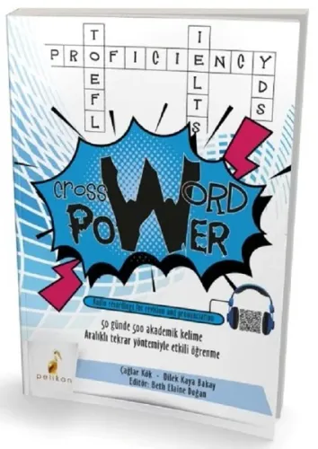 Crossword Power 50 Günde 500 Akademik Kelime (Audio Recordings for Revision and Pronunciation); Aralıklı Tekrar Yöntemiyle Etkili Öğrenme