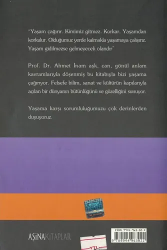 Yaşam Bizi Çağırırken Ahmet İnam Aşina Kitaplar %33 indirimli