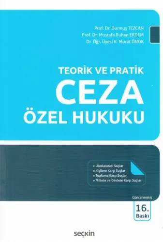 Ceza Özel Hukuku
