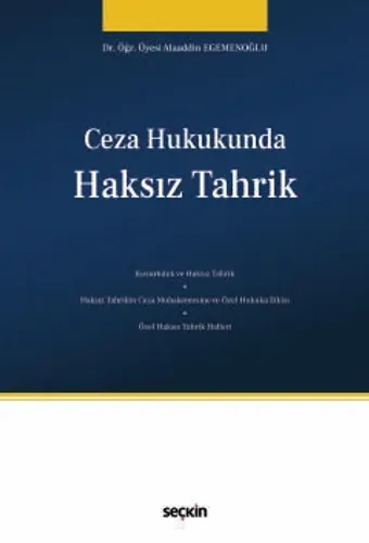 Ceza Hukukunda Haksız Tahrik