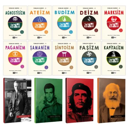 İzmler Seti 10 Kitap ve 4 Sol Defter - Halkkitabevi