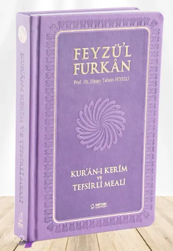 Feyzü'l Furkân Kur'ân-ı Kerîm ve Tefsirli Meali - Orta Boy - Ciltli - LİLA