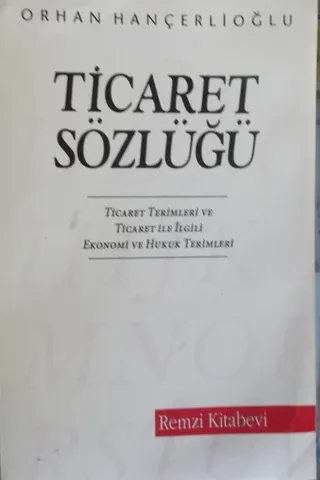 Ticaret Sözlüğü