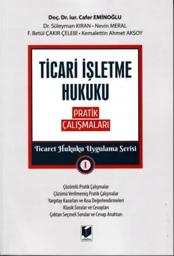 Ticari İşletme Hukuku Pratik Çalışmaları