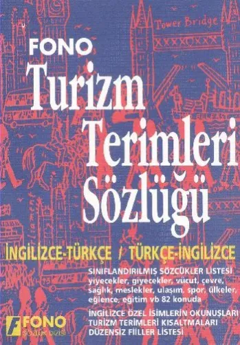 İngilizce Turizm Terimleri Sözlüğü; İngilizce-Türkçe / Türkçe-İngilizce