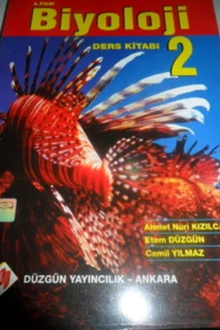 Lise 2 Biyoloji Ders Kitabı