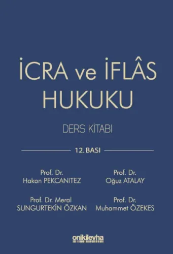 İcra ve İflas Hukuku Ders Kitabı