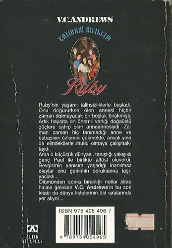 Çatıdaki Kıvılcım Ruby V.C. Andrews Altın Kitaplar %28 indirimli