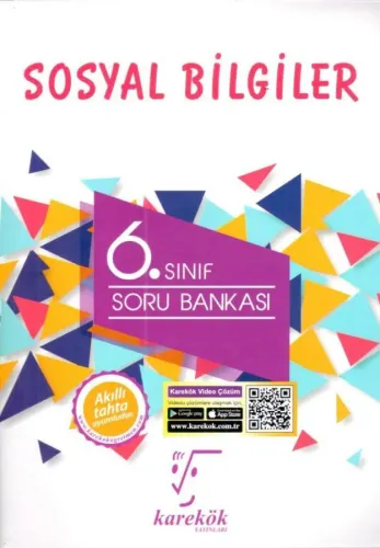 Karekök Yayınları 6. Sınıf Sosyal Bilgiler Soru Bankası