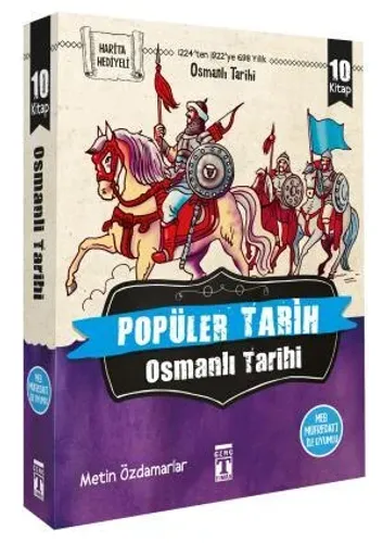 Popüler Tarih Osmanlı Tarihi Set - (10 Kitap)
