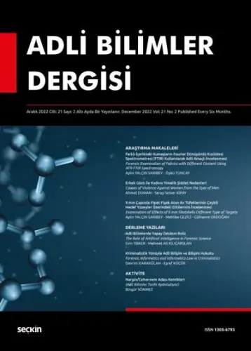 Adli Bilimler Dergisi - Cilt:21 Sayı:2 Aralık 2022