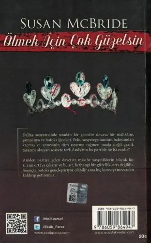Ölmek İçin Çok Güzelsin Susan Mcbride Eksik Parça %44 indirimli