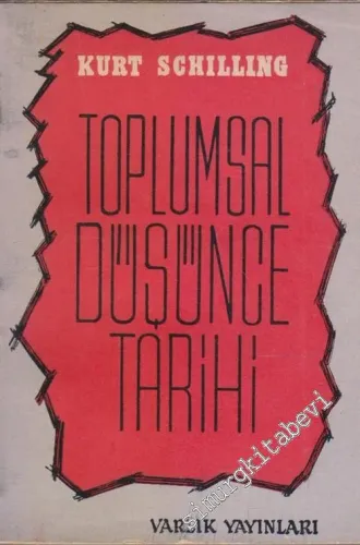 Toplumsal Düşünce Tarihi : Birey Topluluk Toplum -        1971