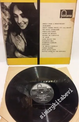 33 LP PLAK VINYL: Joan Baez in Concert - Part 2 -        1963