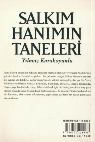 Salkım Hanımın Taneleri Yılmaz Karakoyunlu Doğan Kitap %44 indirimli