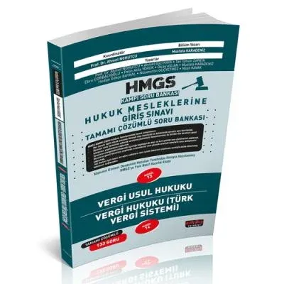 HMGS Kampı Vergi Usul Hukuku, Vergi Hukuku Soru Bankası