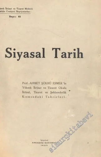 Siyasal Tarih -