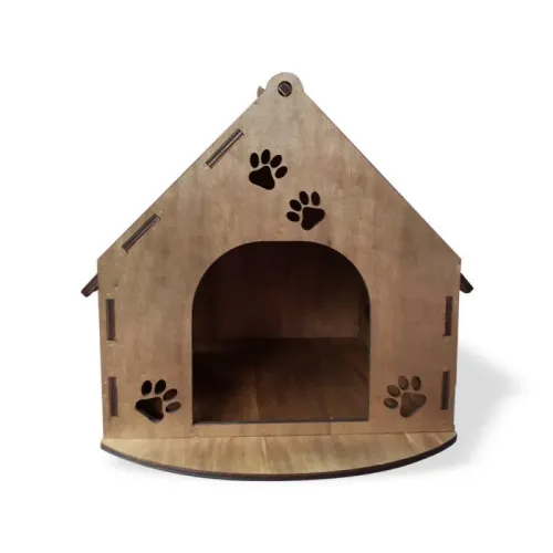 Ahşap Kedi Evi - Halkkitabevi Ahşap Kedi Evi - Halkkitabevi